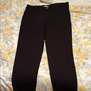 Women's black pants pull on size 14 brand new without tags